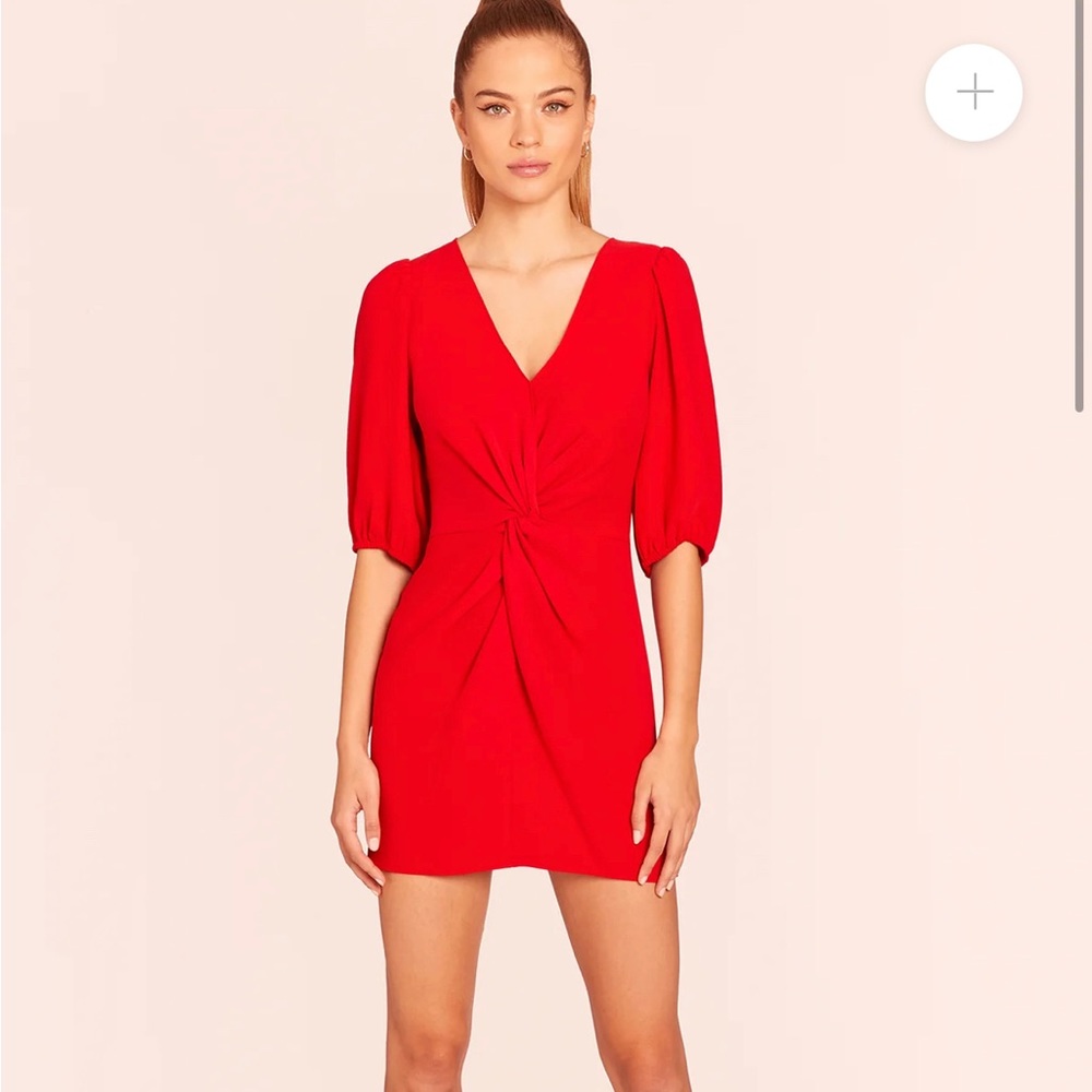 Amanda uprichard mini dress red